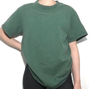 Green t-shirt
